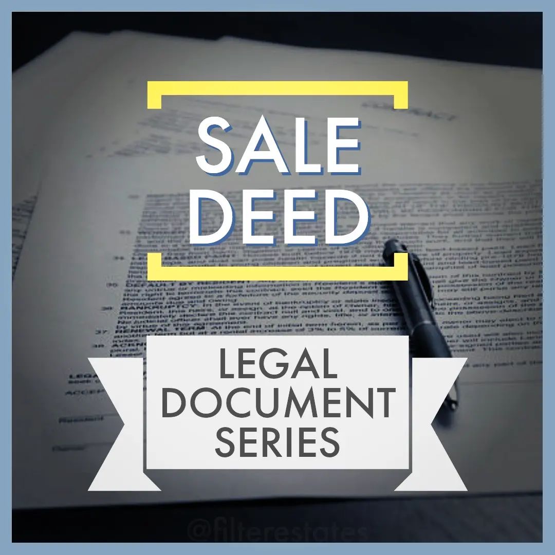 How do I write a sale deed?